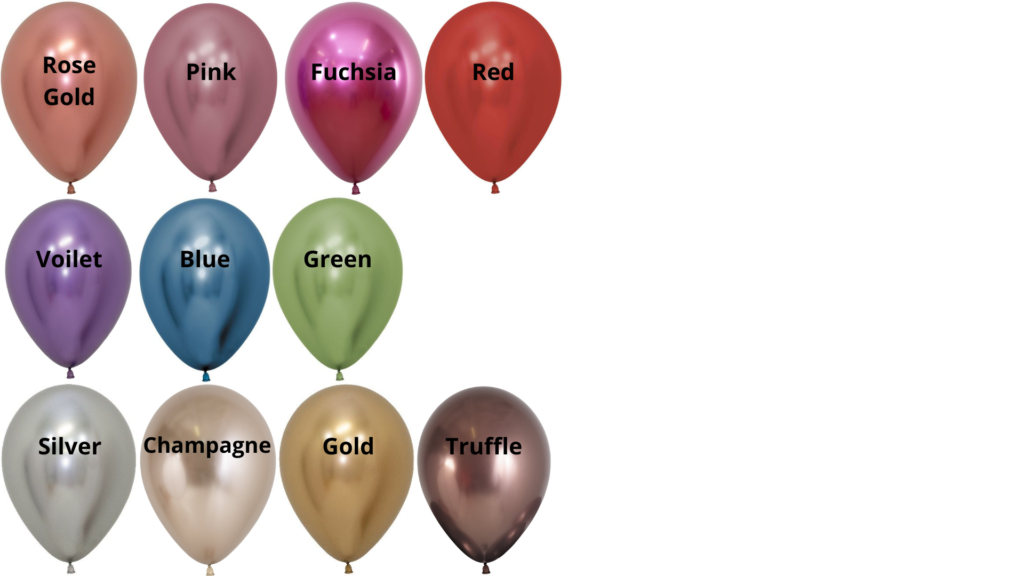 chrome balloon color range